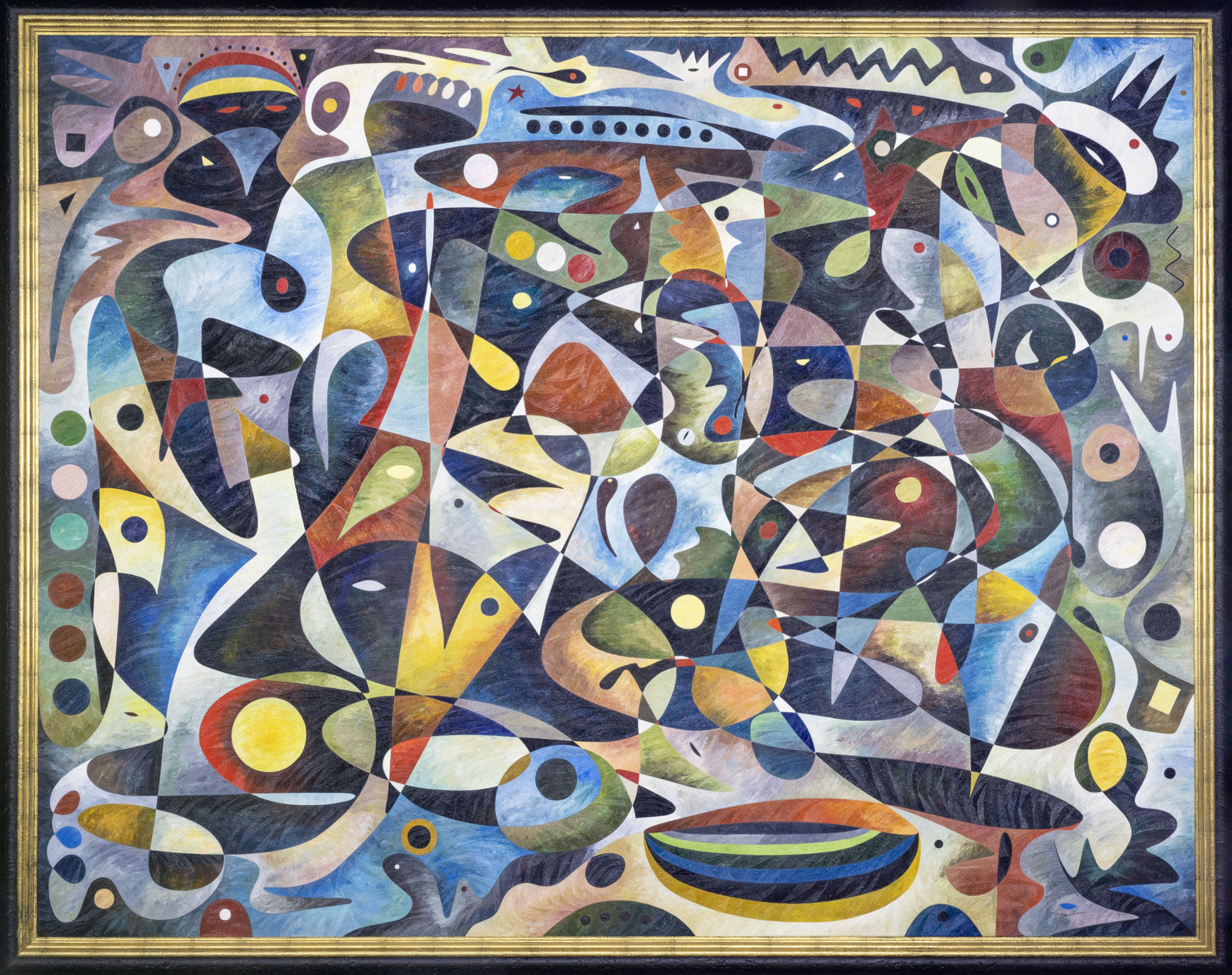 Guerra de Ucrania – monumental oil painting by Gheorghe Virtosu