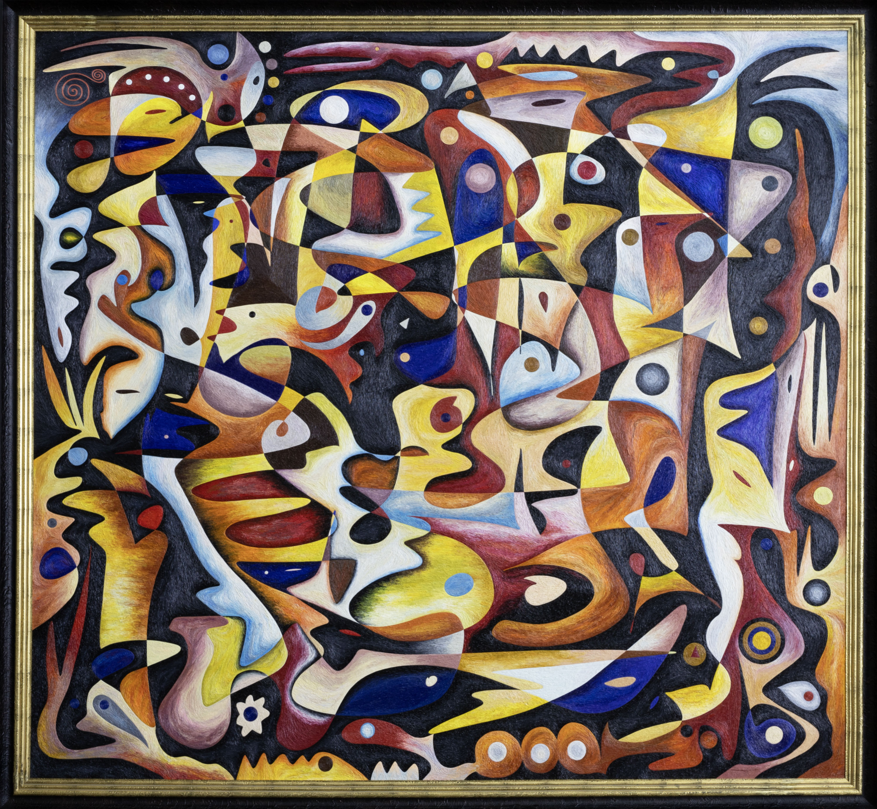 Batalla de Waterloo – monumental oil painting by Gheorghe Virtosu